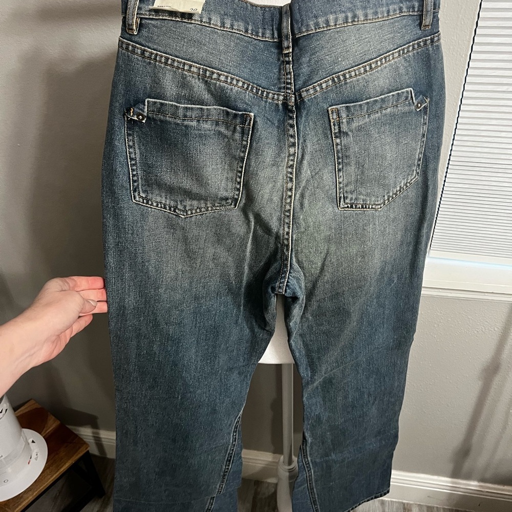 Free People SERAIN MID high RISE SLIM
BOOT CUT NWT 29 Button Fly - Picture 11 of 13